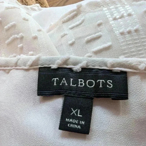 NWOT Talbot's Women's Blouse Size XL - Picture 3 of 16